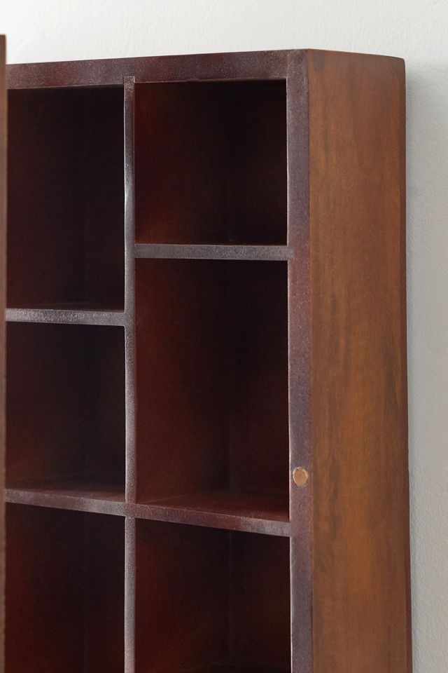 Winnie Wooden Trinket Display Wall Cabinet #3