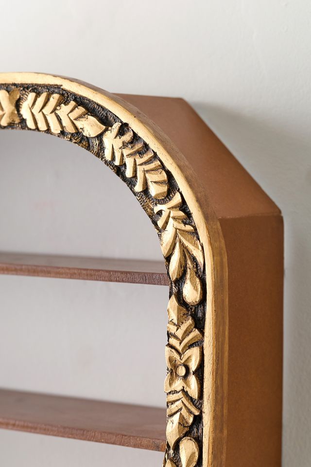 Florence Oval Figurine Wall Shelf #2
