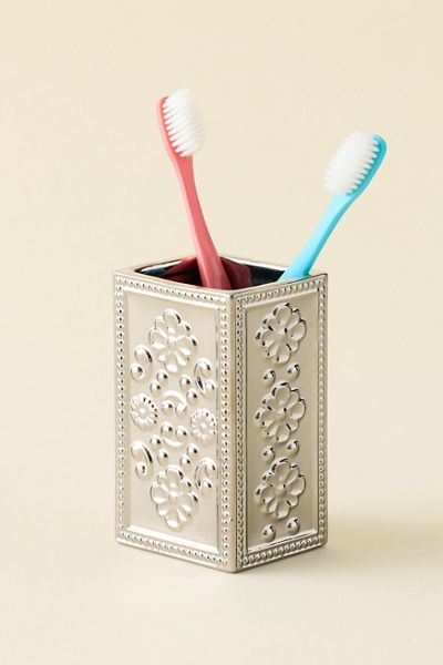 Kymani Etched Ceramic Bath Tumbler