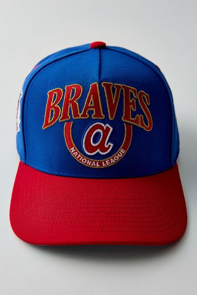 Casquette snapback Pro MLB Atlanta Braves Mitchell & Ness
