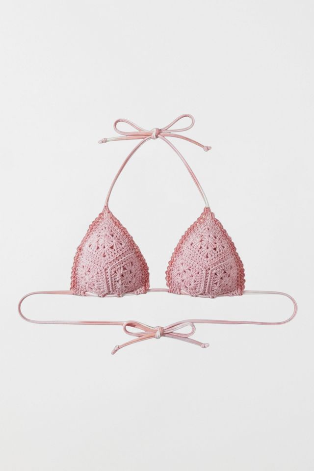 Gunes Blush Babe Crochet Bikini Top #2