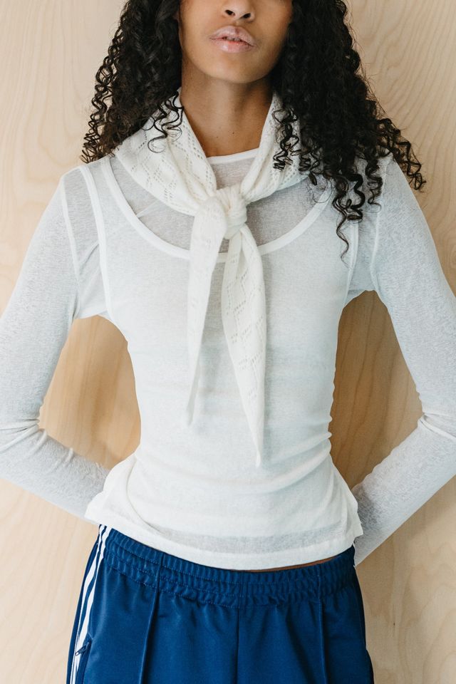TBCo Merino Wool Triangle Scarf #3