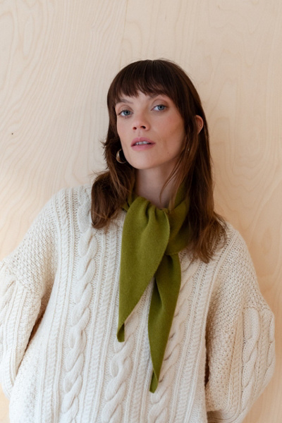 TBCo Merino Wool Triangle Scarf