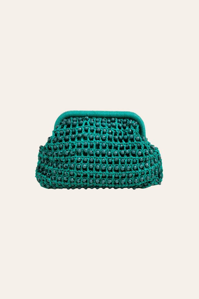 Zsa Zsa Zsu Delhi Raffia Clutch Bag #2
