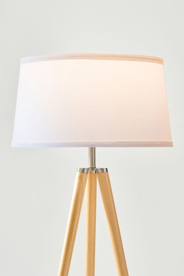 Brightech Emma LED Tripod Wood Floor Lamp #2