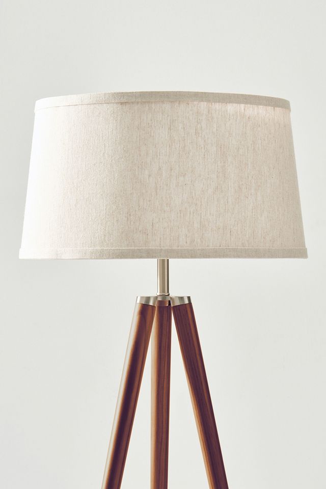 Brightech Emma LED Tripod Wood Floor Lamp #2
