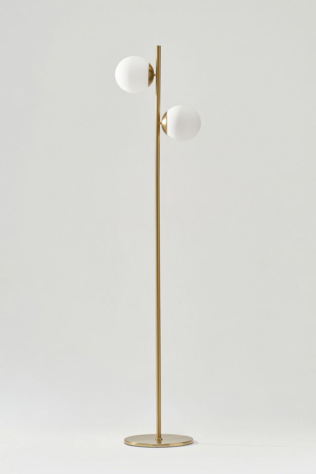 Brightech Sphere LED Frosted Globe Shade Floor Lamp #1