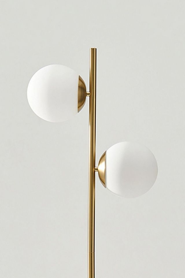 Brightech Sphere LED Frosted Globe Shade Floor Lamp #2