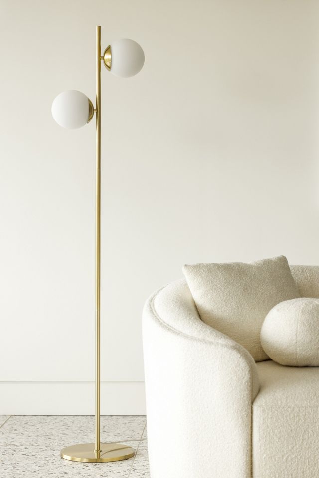Brightech Sphere LED Frosted Globe Shade Floor Lamp #3