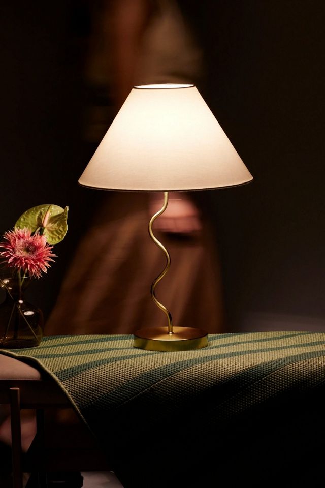 Brightech Squiggle LED Column Table Lamp #4
