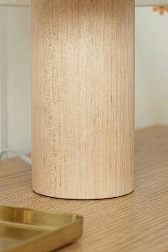Brightech Mia LED Solid Wood Table Lamp #3