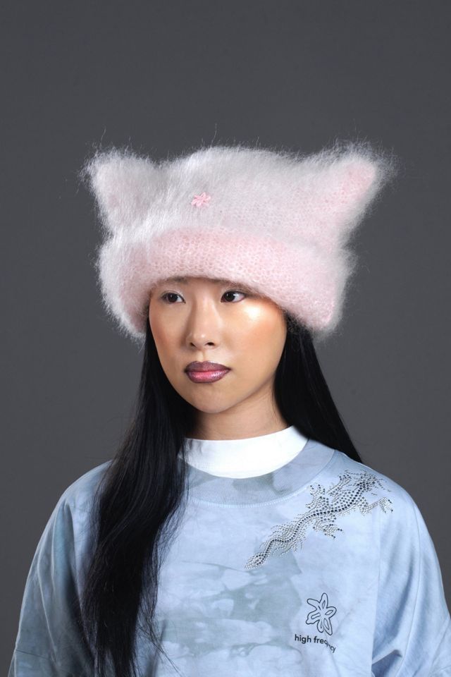 High Frequency x Spicie Kitty Mohair Hat #1