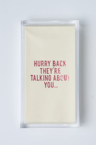 No Reservations Disposable Hand Towel