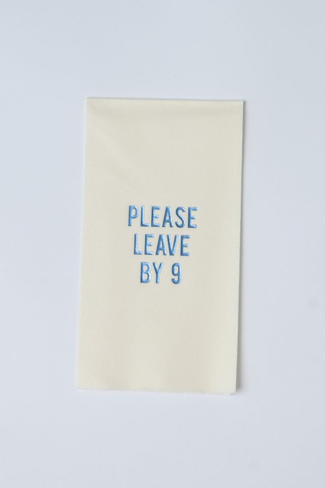 No Reservations Disposable Hand Towel #1