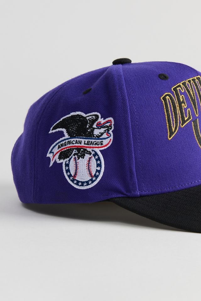 Mitchell & Ness MLB Tampa Bay Rays Pro Snapback Hat #1