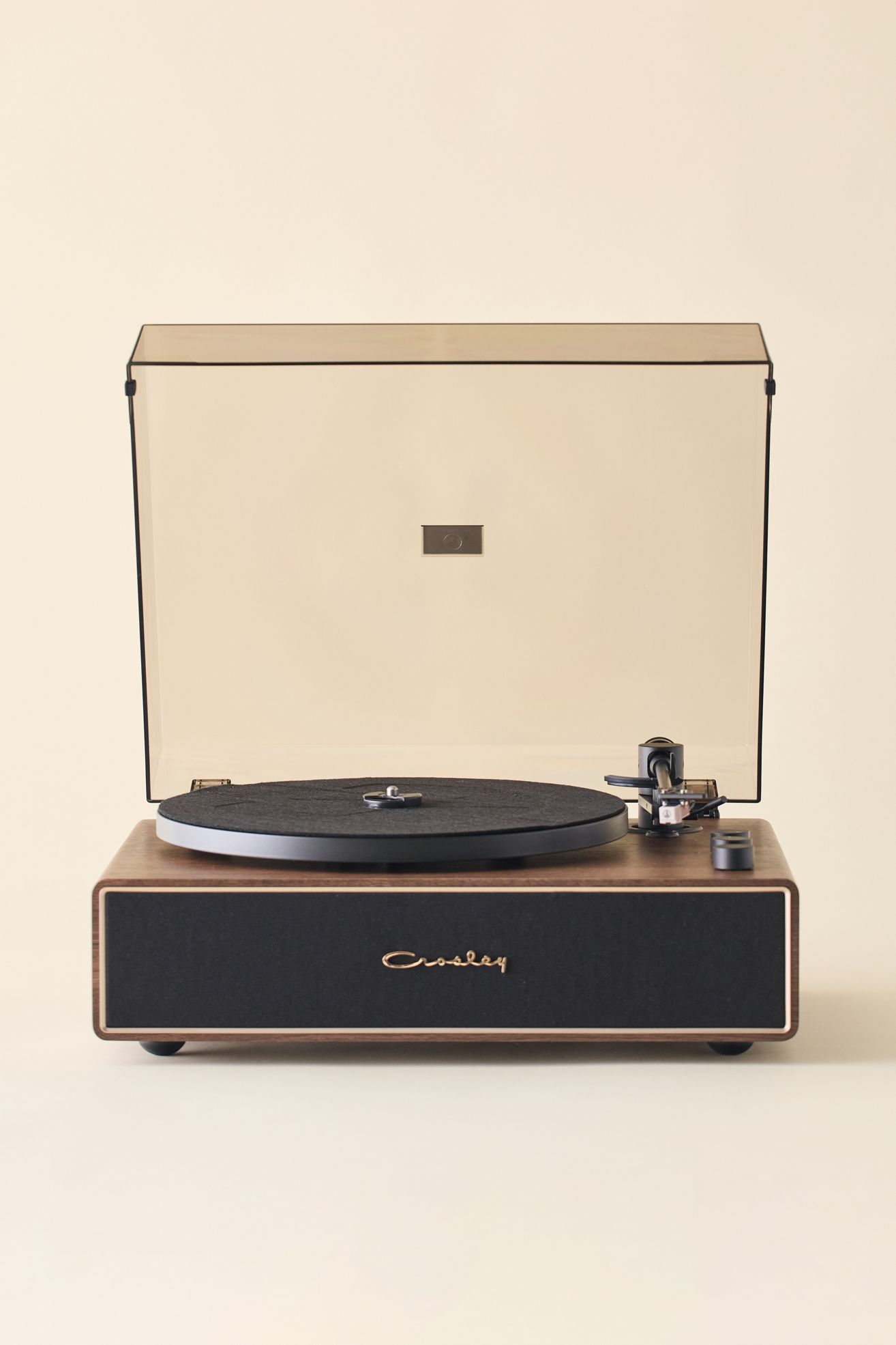 Crosley Stave Bluetooth Record Player - Brown, ONE SIZE