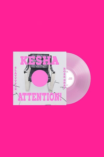 Kesha - ATTENTION! / Red Flag Simple 7 pouces exclusif UO