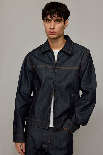 BDG Premium Selvedge Denim Zip Jacket