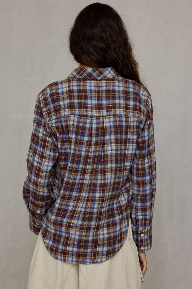 BDG Cabin Charm Cotton Flannel Button-Down Shirt #3