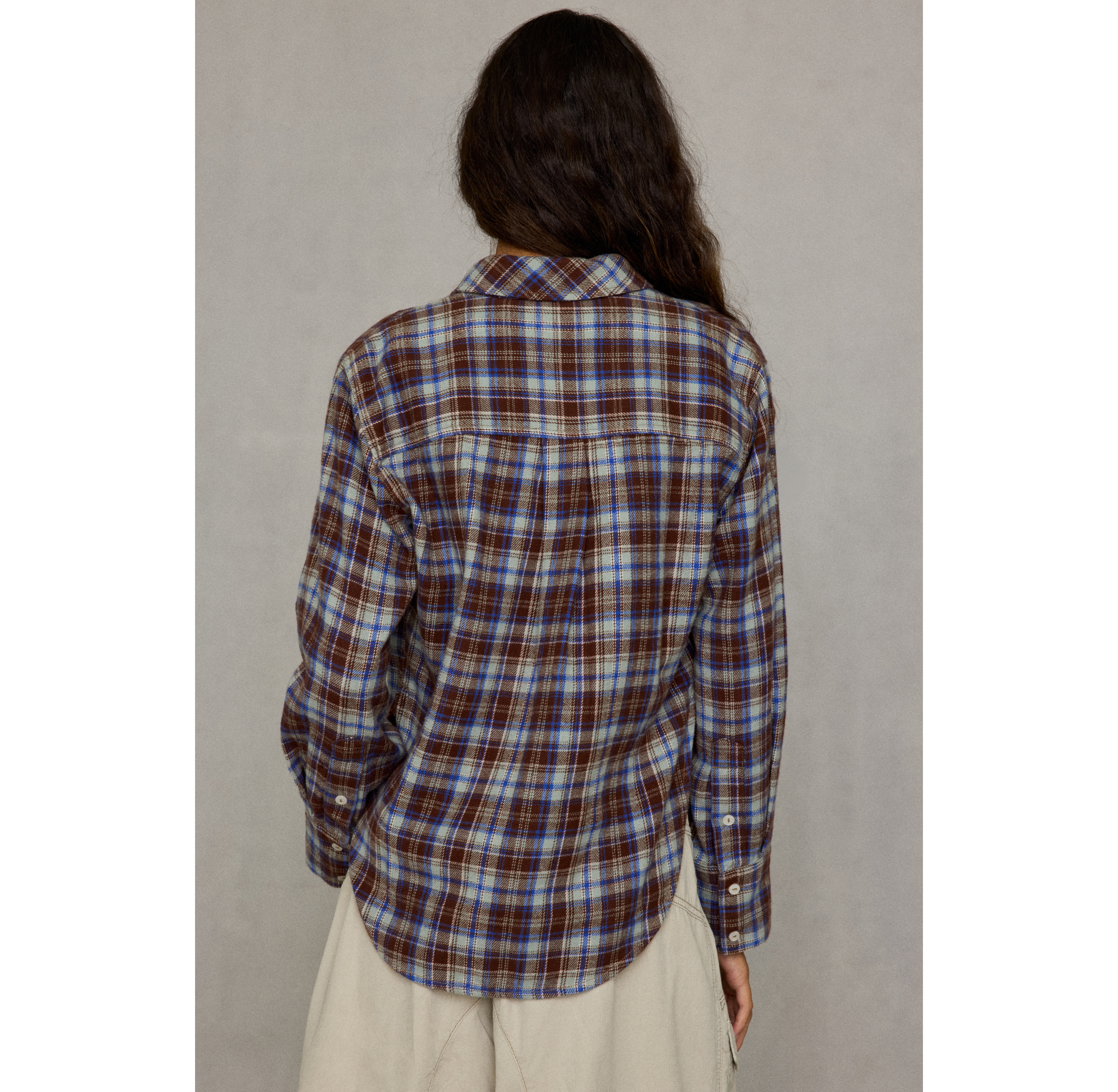 BDG Cabin Charm Cotton Flannel Button-Down Shirt