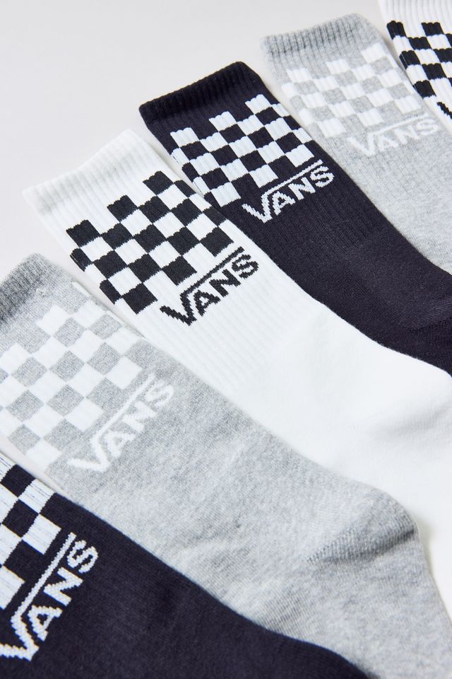 Vans Classic Check Crew Socks 3-Pack #1