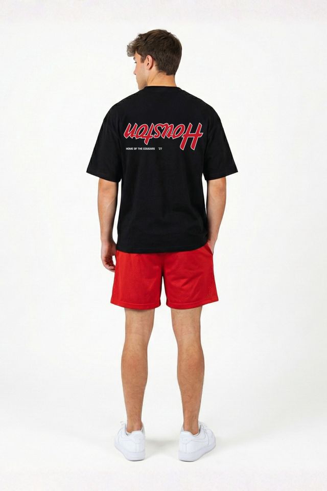 Upside Houston Cougars Oversized Tee #1
