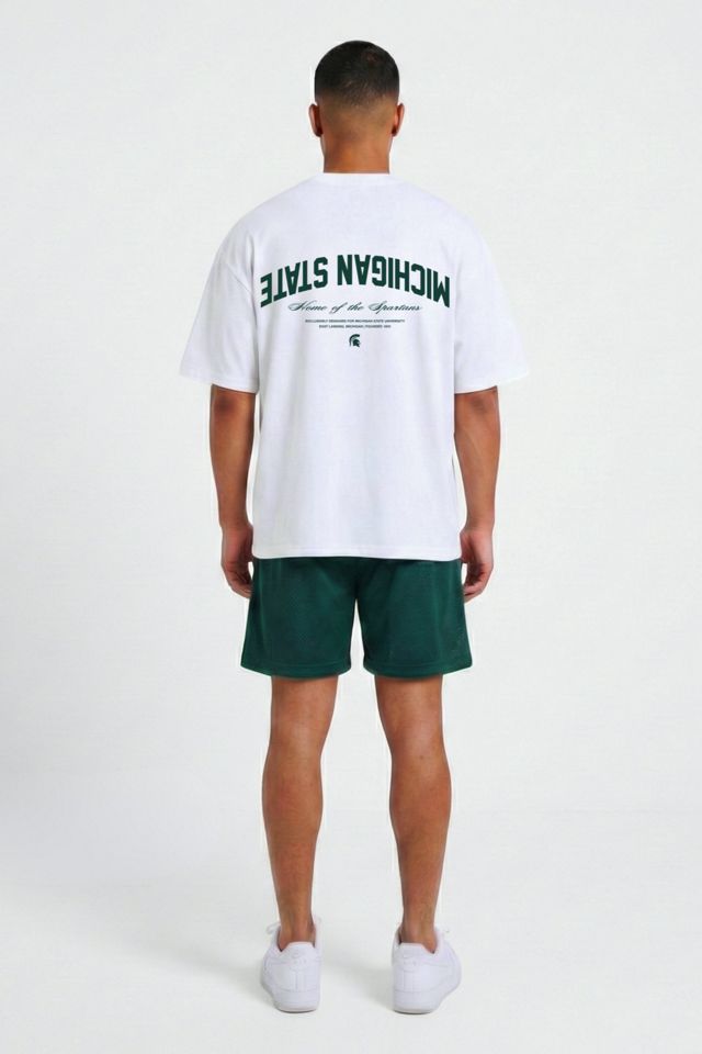 Upside Michigan State Spartans Oversized Tee #1
