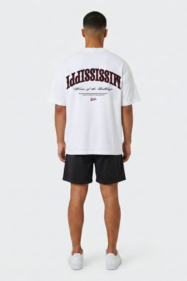 Upside Mississippi State Bulldogs Oversized Tee #1