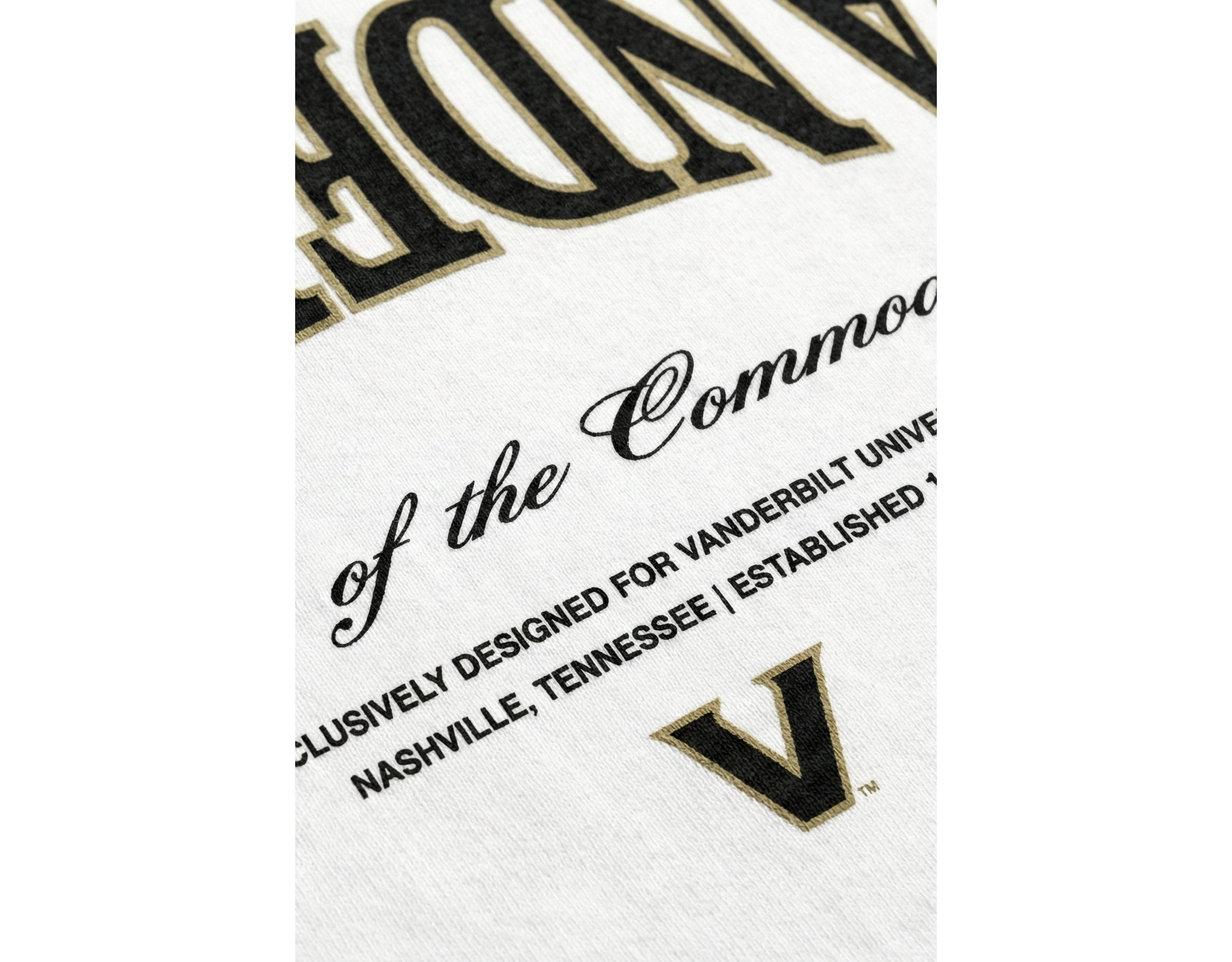 Upside Vanderbilt Commodores Oversized Tee