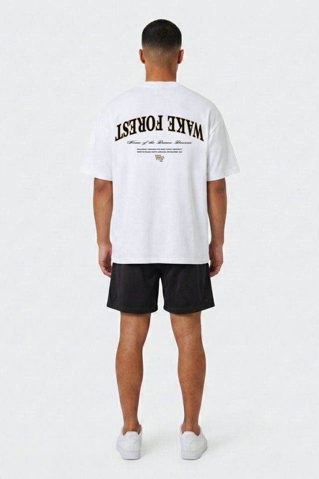 Upside Wake Forest Demon Deacons Oversized Tee #1