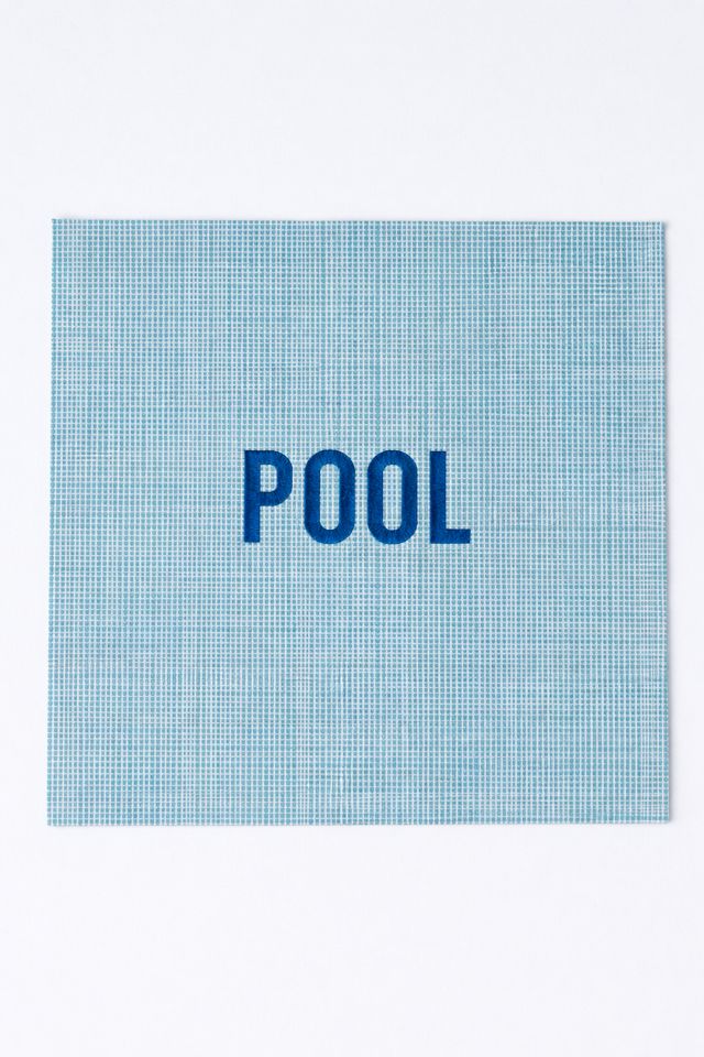 No Reservations Summer Disposable Cocktail Napkin #1
