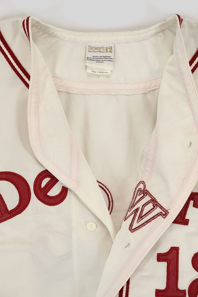 Vintage Dewar's Baseball Jersey #3