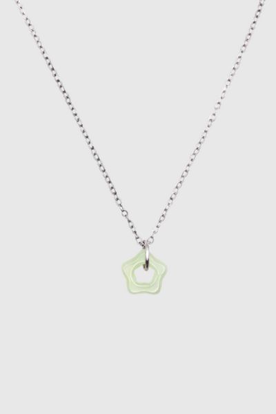 Gemini Jewels Baby Jade Star Necklace