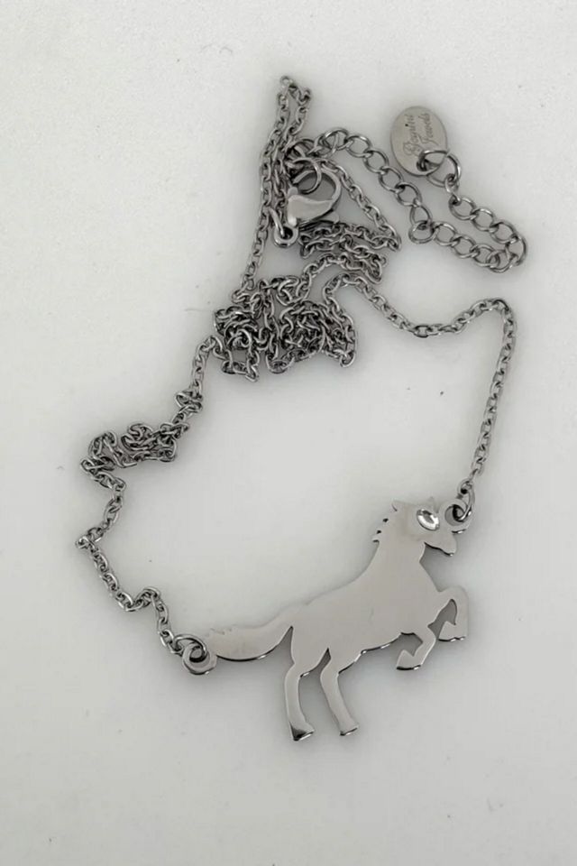 Gemini Jewels Fire Horse Necklace #3