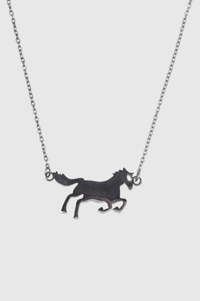 Gemini Jewels Fire Horse Necklace