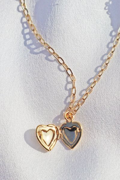 Gemini Jewels Memories Heart Locket Necklace