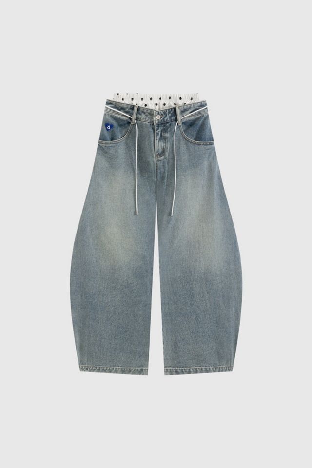 Aelfric Eden Double Waist Super Baggy Jeans #3