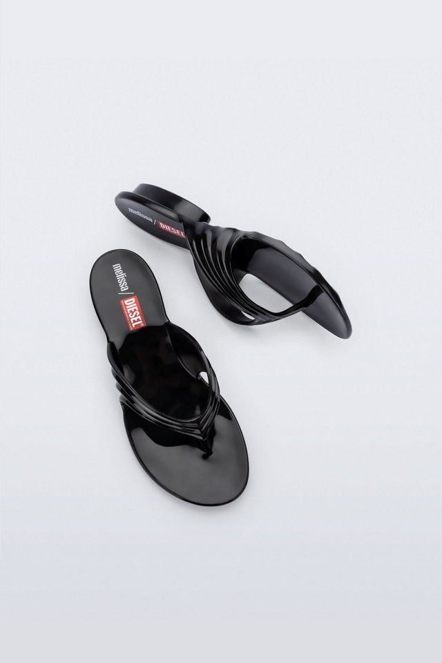 Melissa + Diesel Jelly Flip Flop Sandals #3