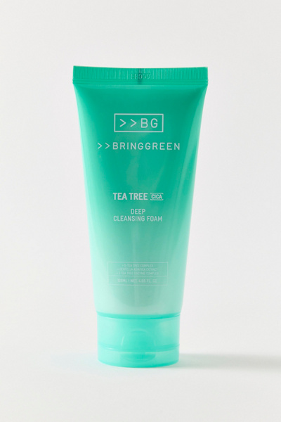 BRING GREEN Tea Tree Cica Deep Cleansing Foam