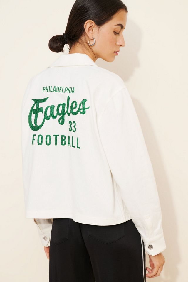 Nuuly x The Wild Collective Philadelphia Eagles Utility Shirt Jacket #1
