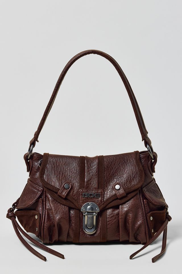 BDG Sophia Buckled Faux Leather Shoulder Bag #1