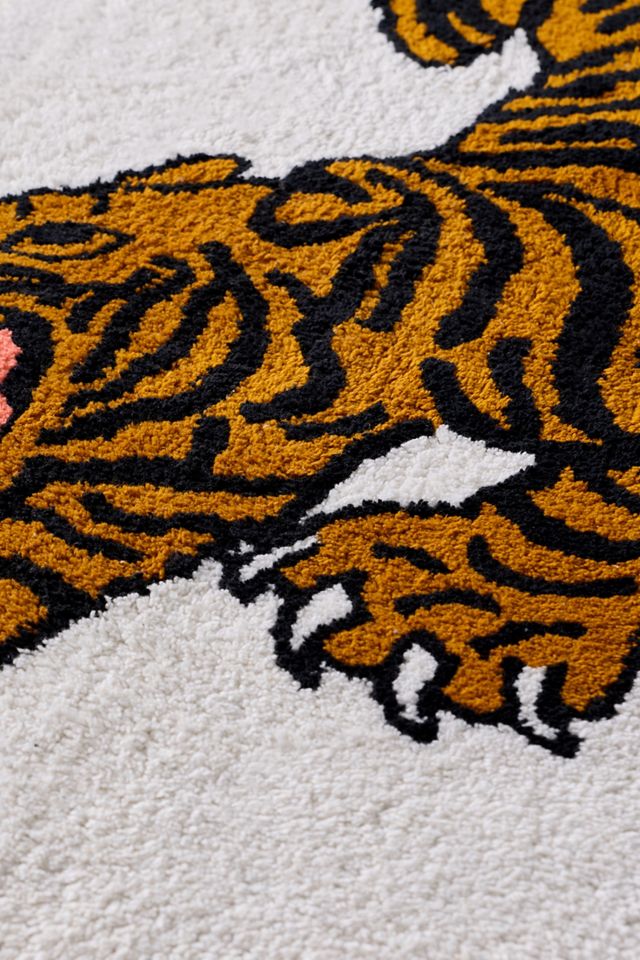 Lewis The Tiger Tufted Runner Bath Mat #2