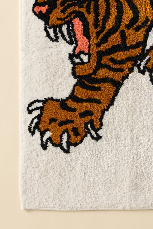 Lewis The Tiger Tufted Runner Bath Mat #3