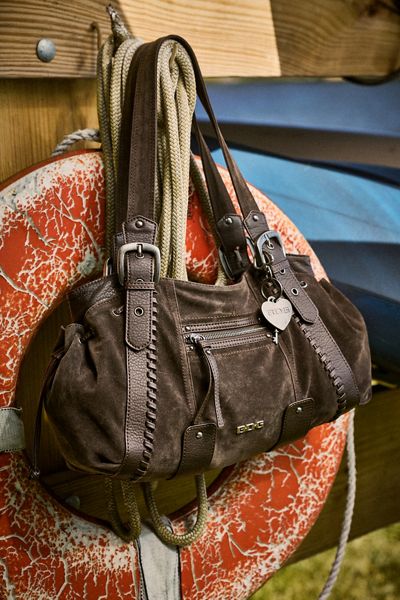 BDG Lou Suede Shoulder Bag