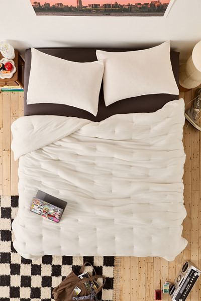 Charlie Cozy Microfiber Cinched Comforter