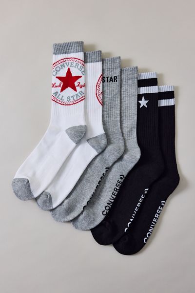 Paquet de 3 paires de chaussettes Converse Chuck Patch Crew