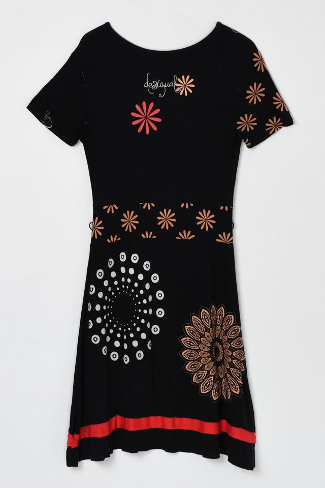 Vintage Y2k Desigual Printed Midi Dress #4