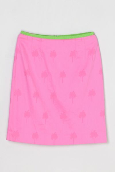 Vintage Y2k Lilly Pulitzer Embroidered Mini Skirt