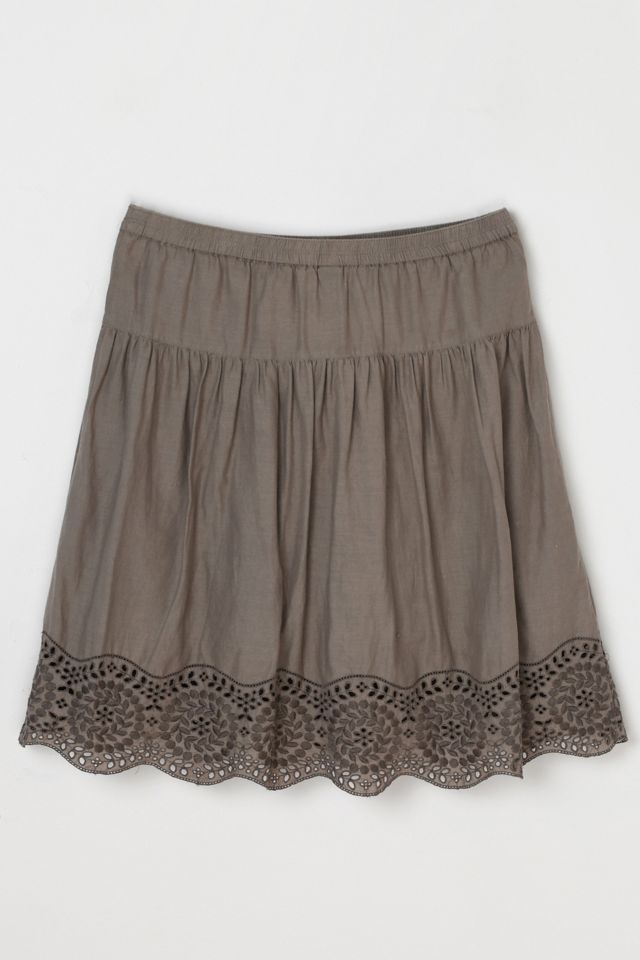 Vintage Y2k Lacy Tiered Mini Skirt #2