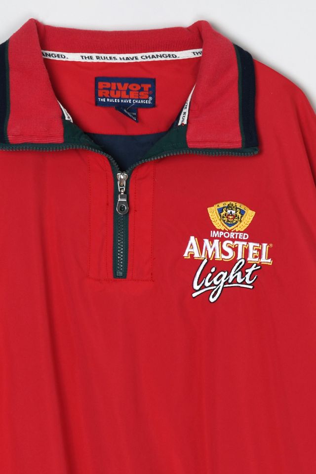 Vintage Y2k Amstel Light Quarter-Zip Windbreaker #1